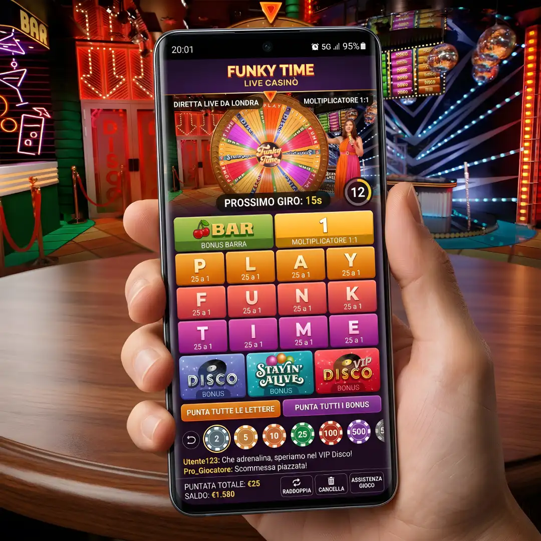 Funky Time nei Casinò ADM