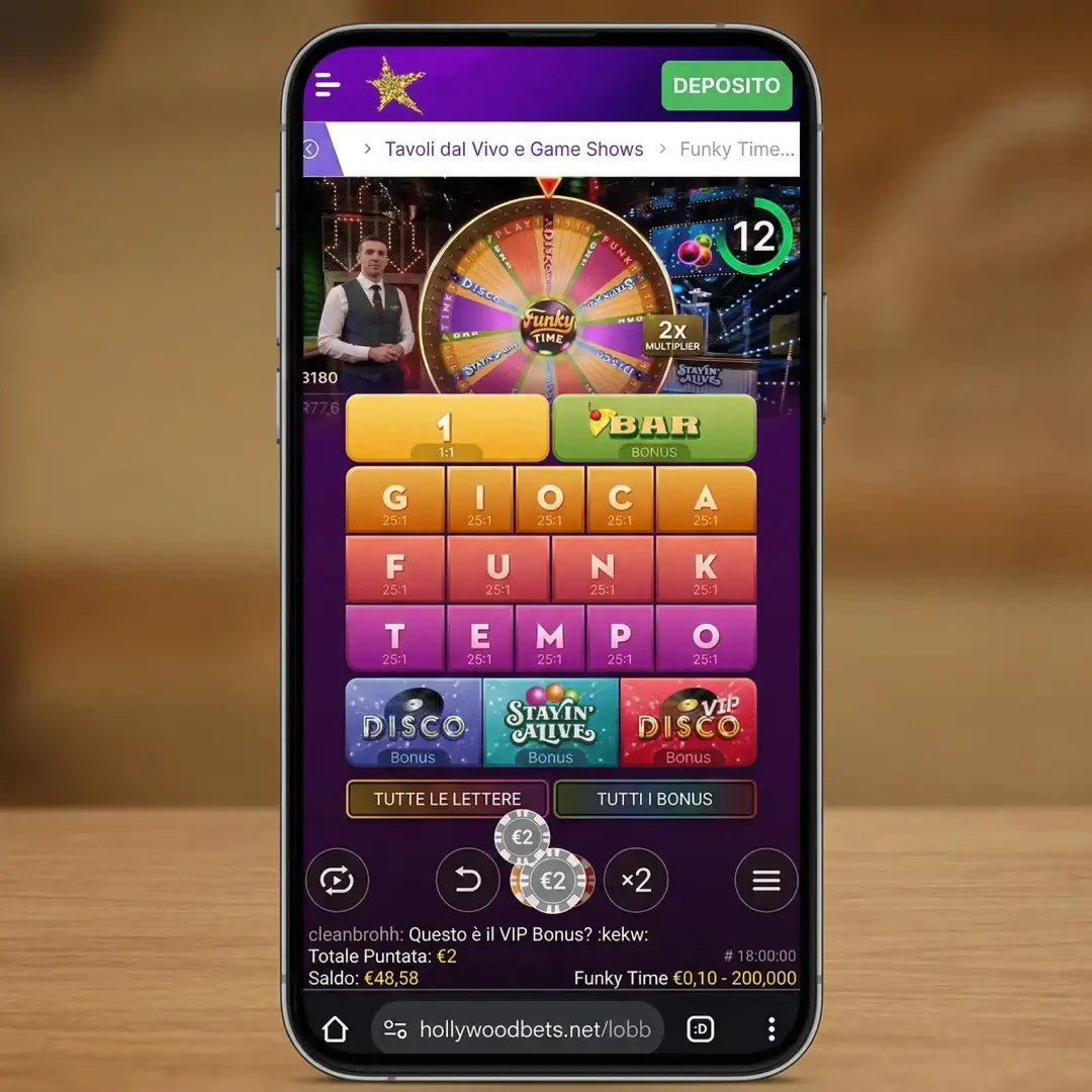 Funky Time Live Game